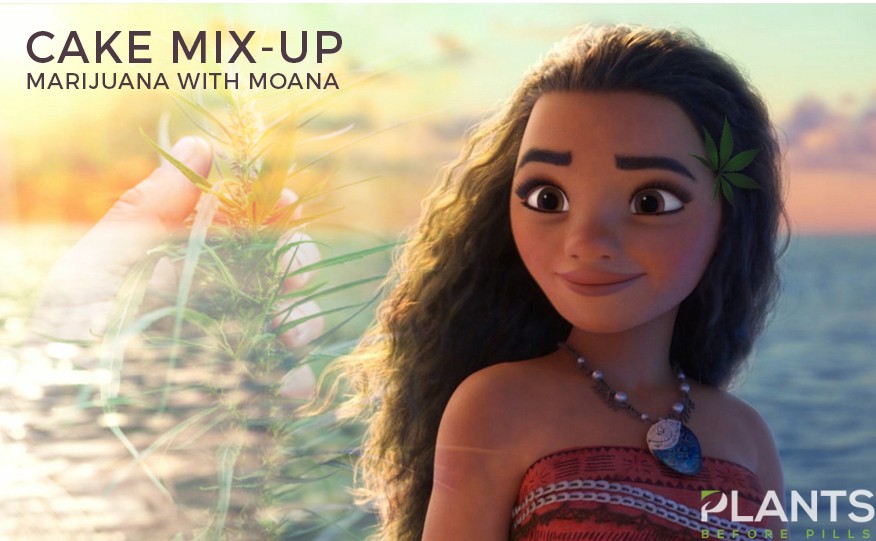 Cake Mixup - Marijuana and Moana