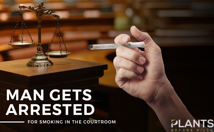 Tennessee Man Smokes Marijuana in Courtroom