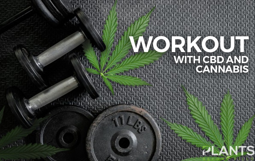 how to workout with cbd