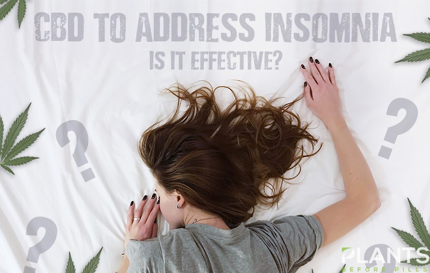 CBD to address insomia