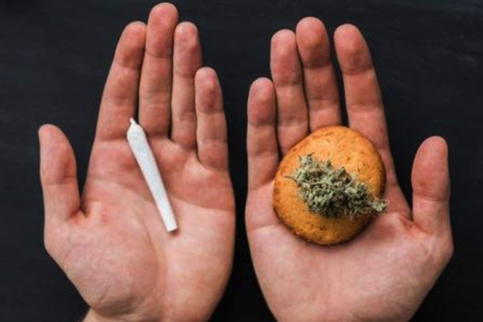 smoking versus eating cannabis