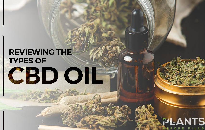 types of cbd oils