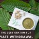 The Best Kratom for Opiate Withdrawal