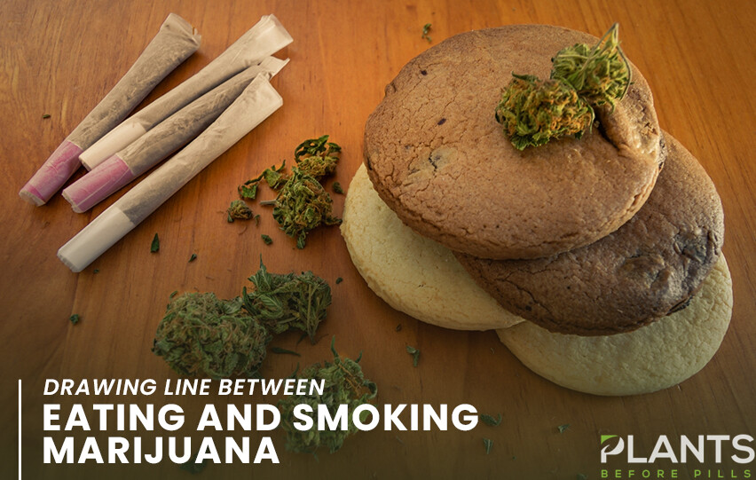 Drawing the Line Between Eating and Smoking Marijuana