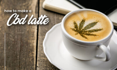 make a CBD latte