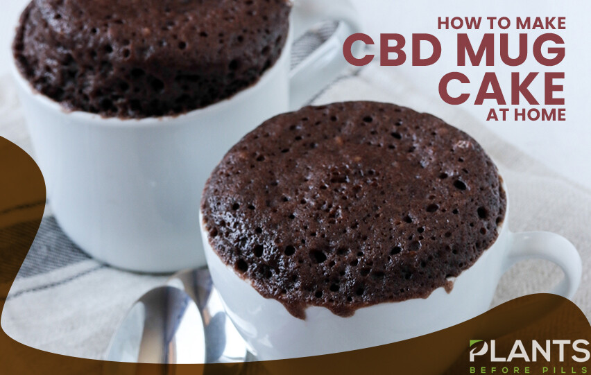 CBD Mug Cake at Home